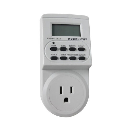 Timer Terprogram Mega Temporizador Programador Digital - Mega Led Eléctricos
